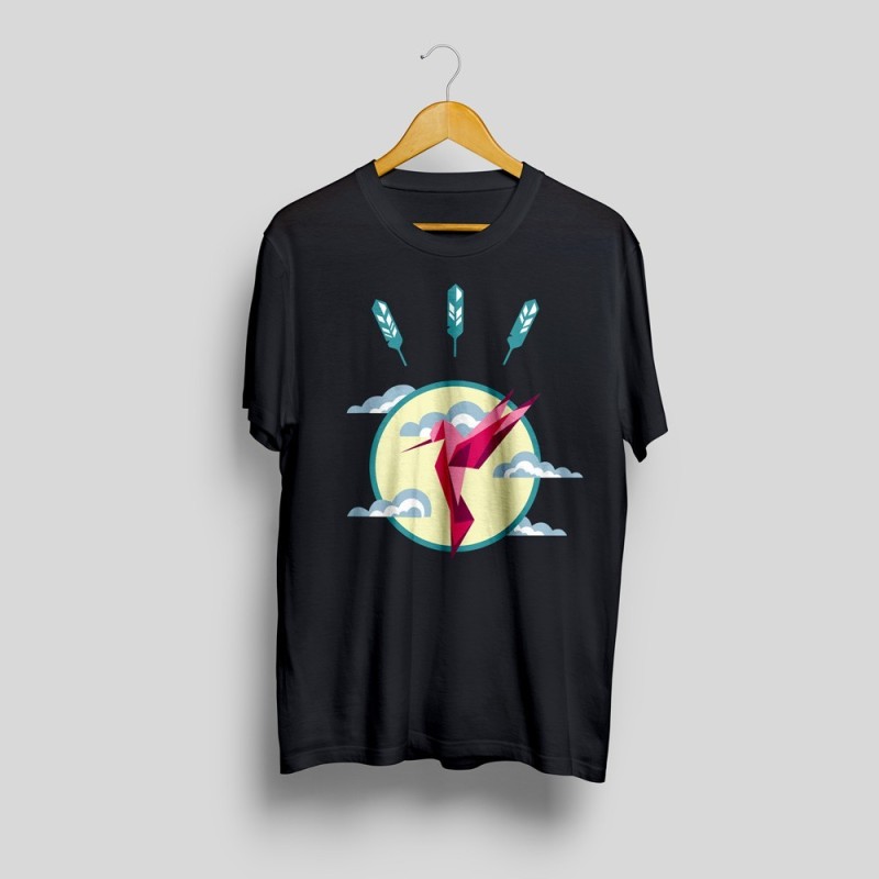 Camiseta estampada Hummingbird
