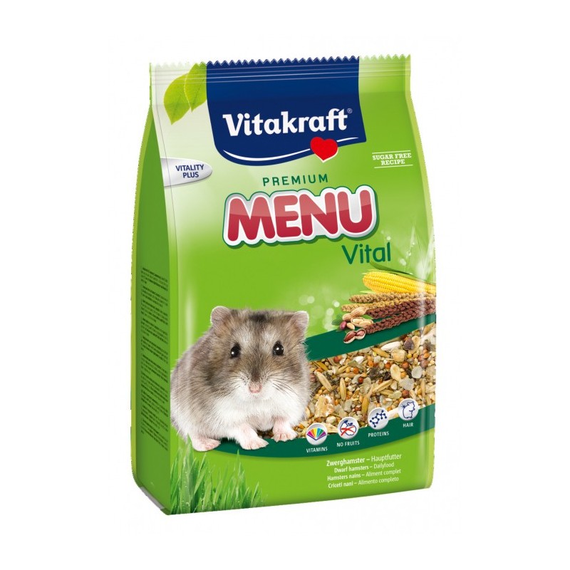 Nourriture Vitakraft Premium Menu Vital pour hamster
