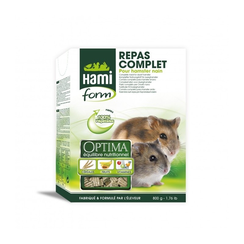 Hami Form repas complet vegetal pour hamster